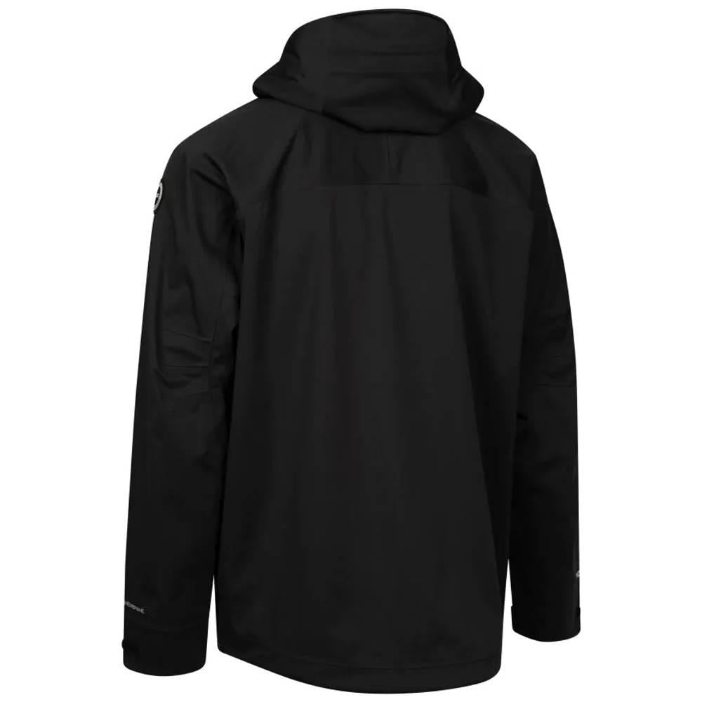 Black - Back - Trespass Mens Johannes DLX Waterproof Jacket