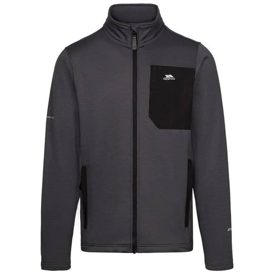Storm Grey - Front - Trespass Mens Arranfore AT200 Fleece Jacket