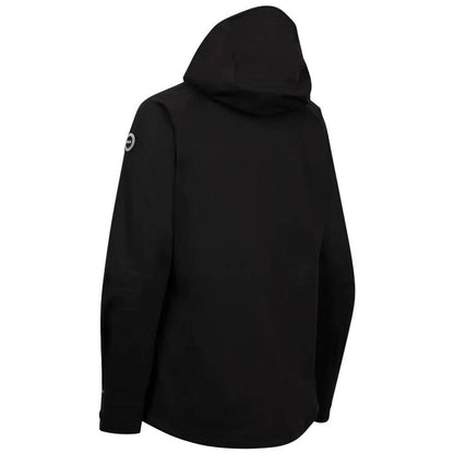 Black - Back - Trespass Womens-Ladies Justine DLX Waterproof Jacket