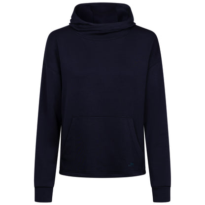 Navy - Front - Trespass Womens-Ladies Grayling Active Hoodie