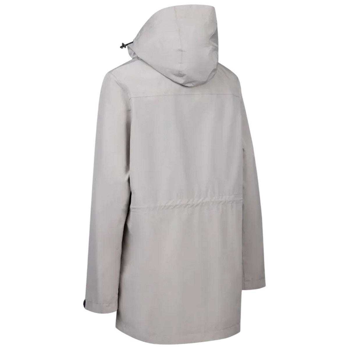 Soft Stone - Back - Trespass Womens-Ladies Tiverton Waterproof Jacket