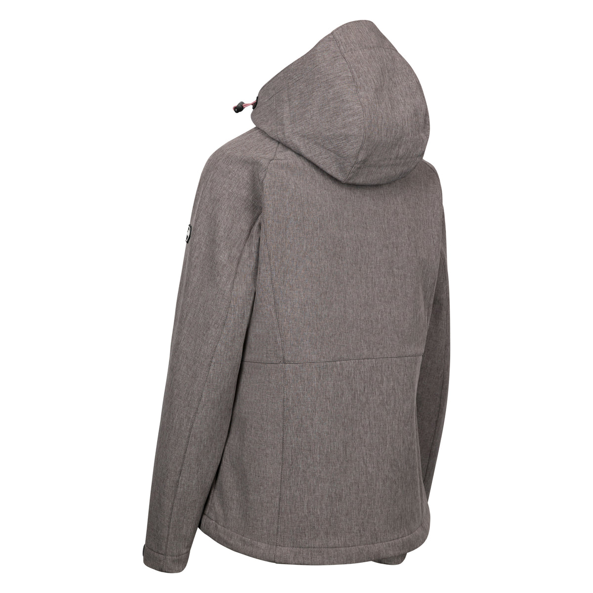 Grey Marl - Back - Trespass Womens-Ladies Fryatt Soft Shell Jacket