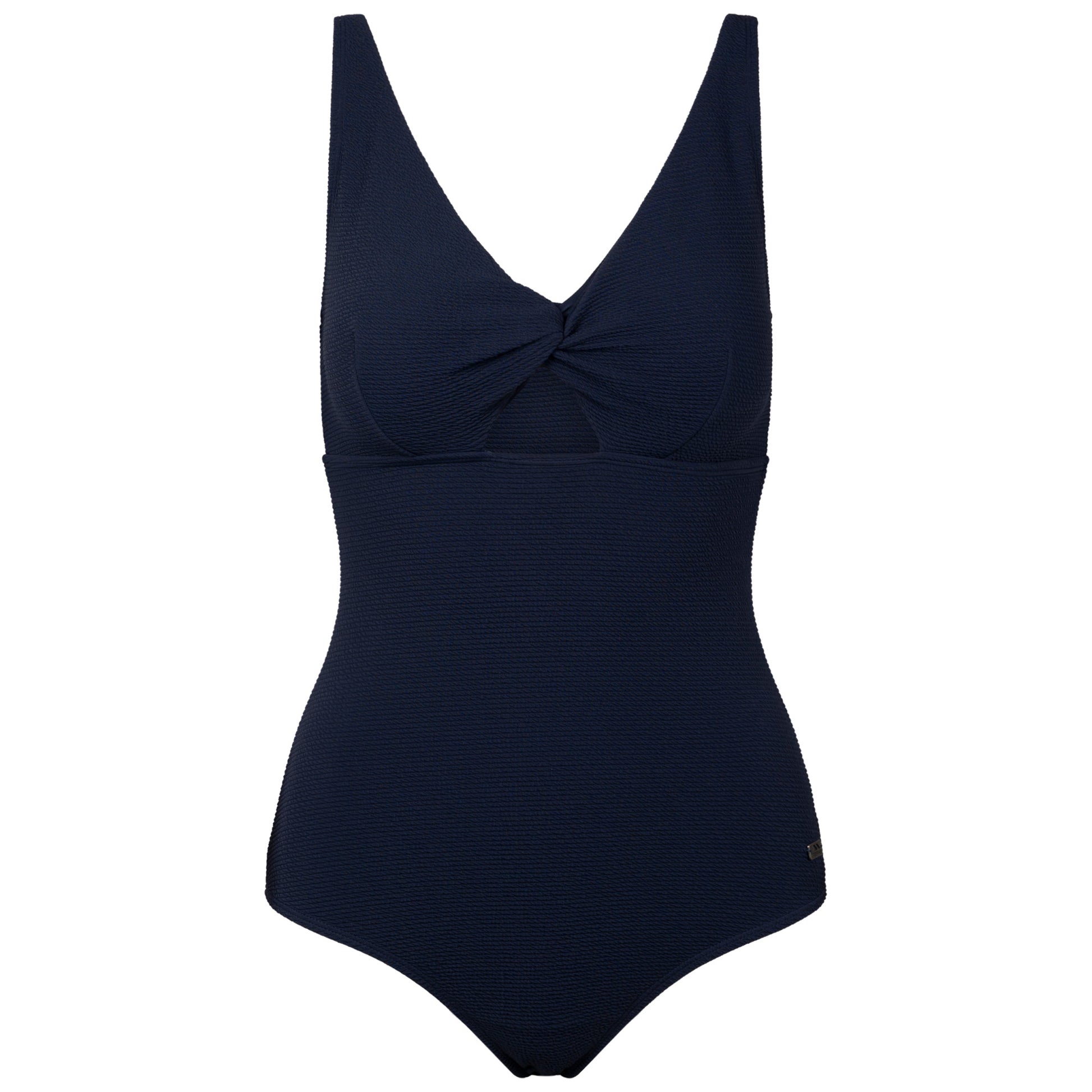 Navy - Front - Trespass Womens-Ladies Kamryn One Piece Swimsuit
