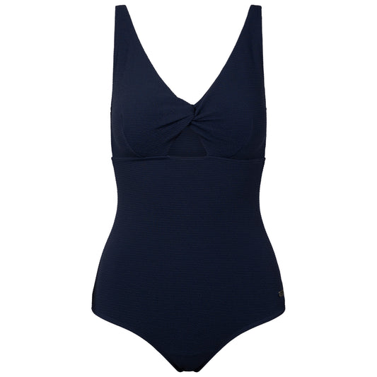 Navy - Front - Trespass Womens-Ladies Kamryn One Piece Swimsuit