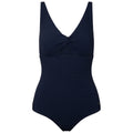 Navy - Front - Trespass Womens-Ladies Kamryn One Piece Swimsuit