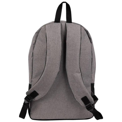 Grey Melange - Back - Trespass Commute Laptop Bag