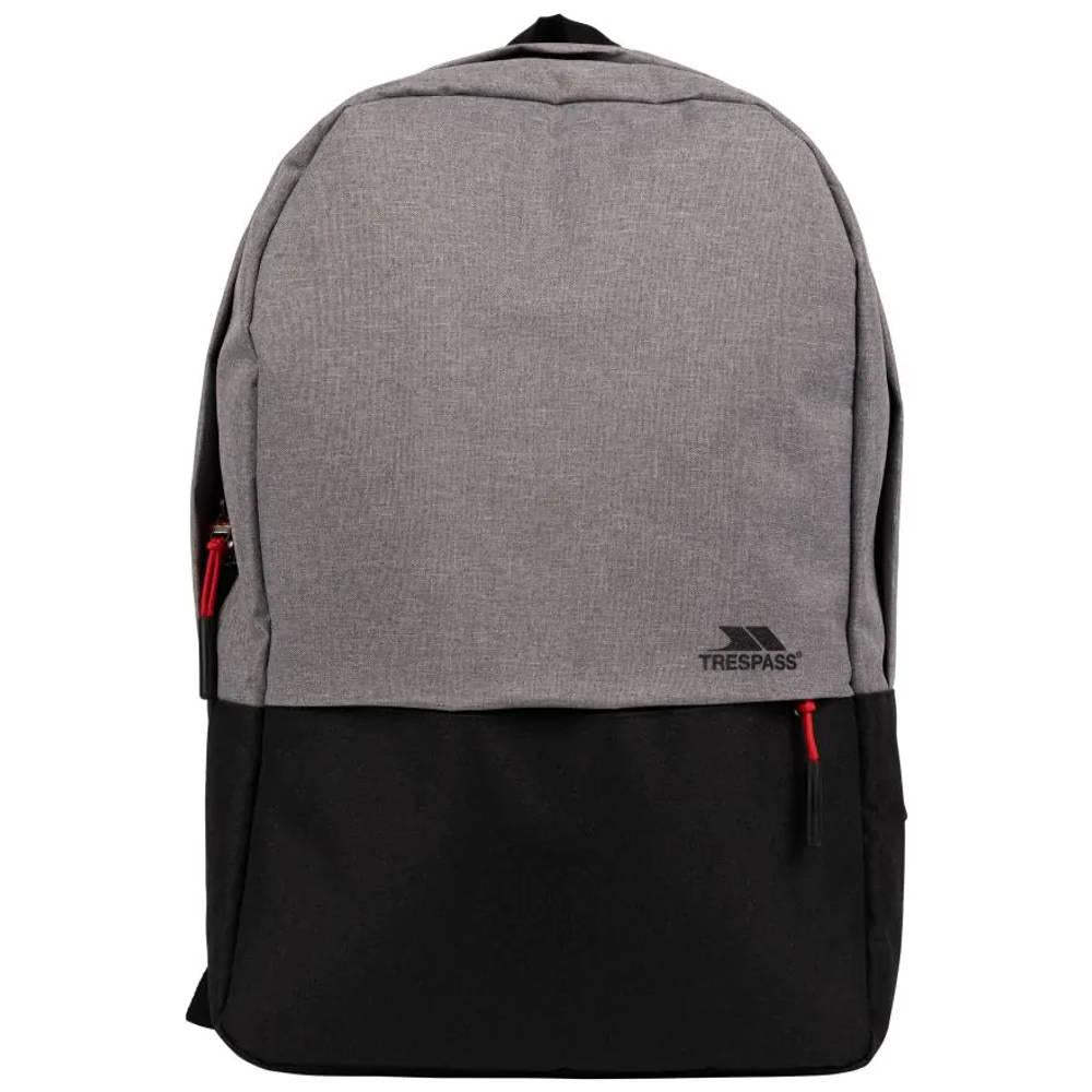 Grey Melange - Front - Trespass Commute Laptop Bag