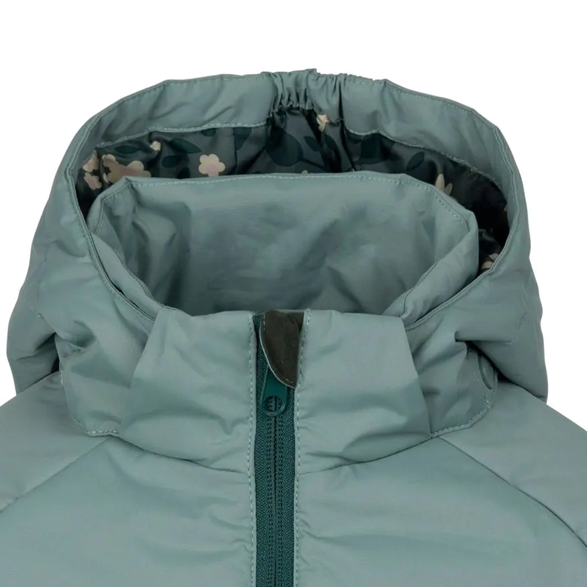 Teal Mist - Side - Trespass Childrens-Kids Andee Quilted Casual Jacket