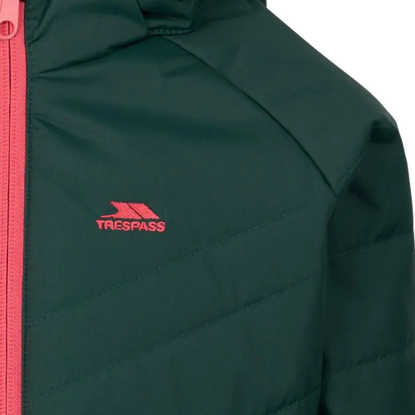 Pine - Lifestyle - Trespass Childrens-Kids Andee Quilted Casual Jacket