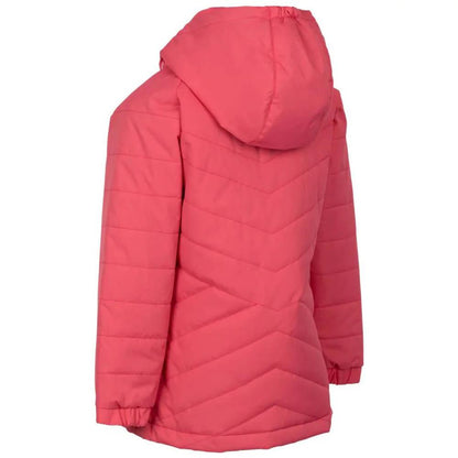 Strawberry - Back - Trespass Childrens-Kids Andee Quilted Casual Jacket