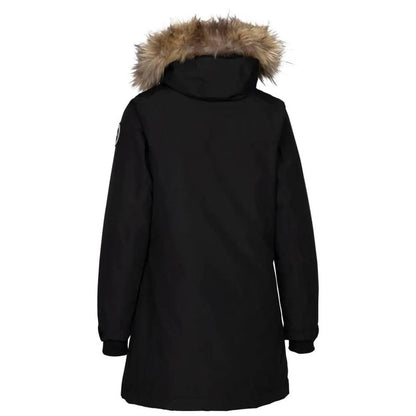 Black - Back - Trespass Womens-Ladies Ellington DLX Jacket