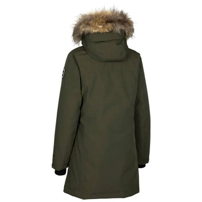 Dark Vine - Back - Trespass Womens-Ladies Ellington DLX Jacket
