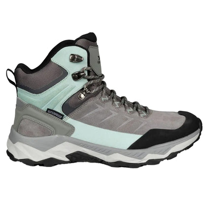 Grey - Lifestyle - Trespass Womens-Ladies Ismay Suede Waterproof Walking Boots