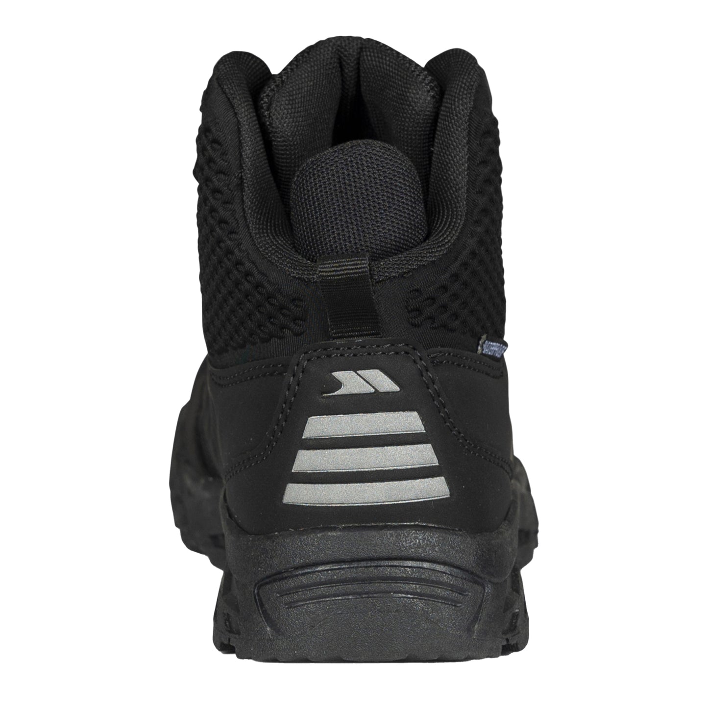 Black - Back - Trespass Childrens-Kids Rex Waterproof Boots