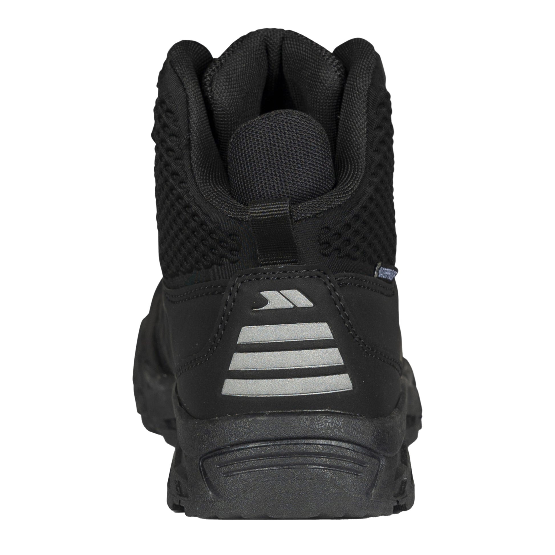 Black - Back - Trespass Childrens-Kids Rex Waterproof Boots