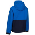 Blue - Back - Trespass Boys Zeppe TP50 Waterproof Jacket