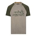 Marshland Marl - Front - Trespass Mens Fullmer Mountain T-Shirt