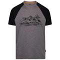 Grey Marl - Front - Trespass Mens Fullmer Mountain T-Shirt