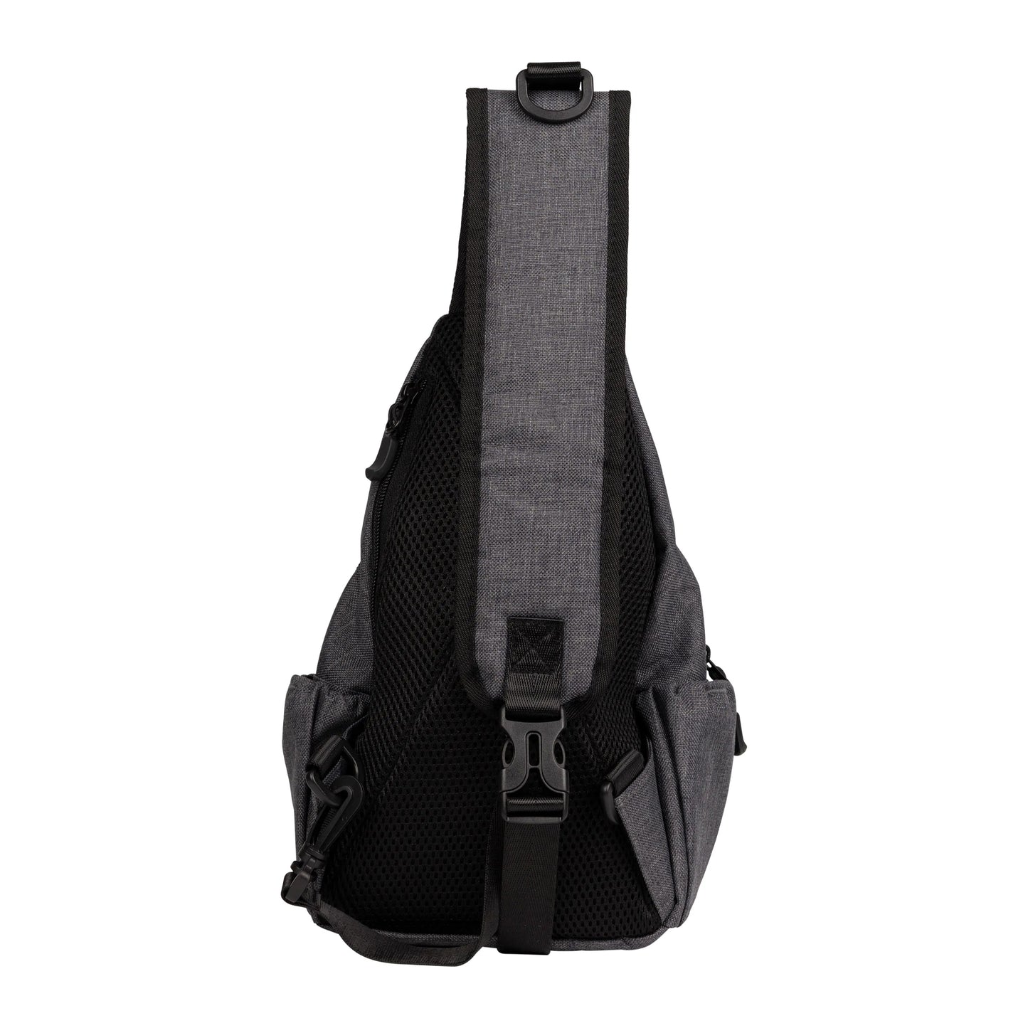 Grey Melange - Back - Trespass Versa Sling Backpack