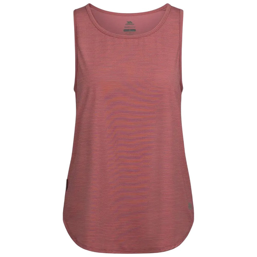 Light Mulberry - Front - Trespass Womens-Ladies Kannal Active Tank Top