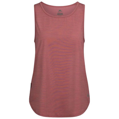 Light Mulberry - Front - Trespass Womens-Ladies Kannal Active Tank Top