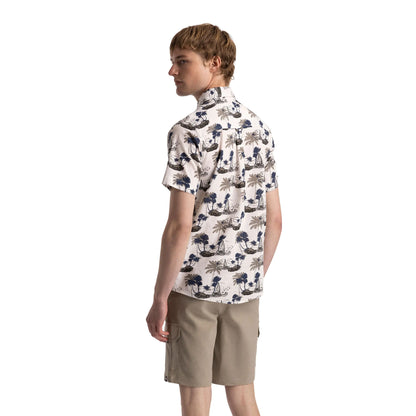 Off White - Lifestyle - Trespass Mens Frantom Woven Casual Shirt