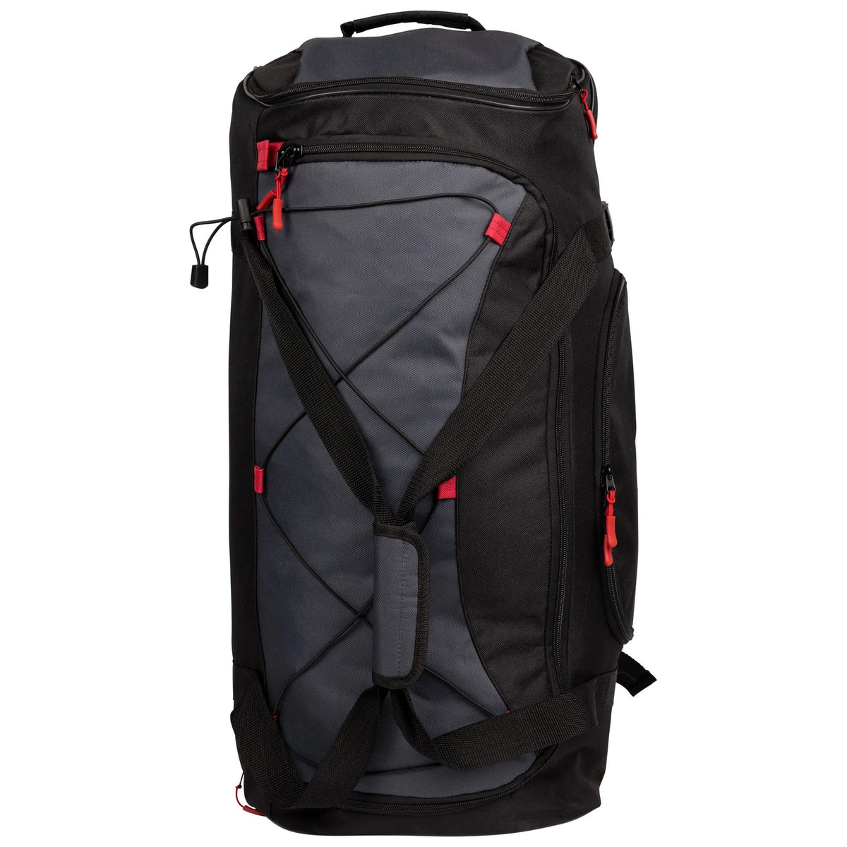 Black - Back - Trespass Fero 100L Wheeled Duffel Bag