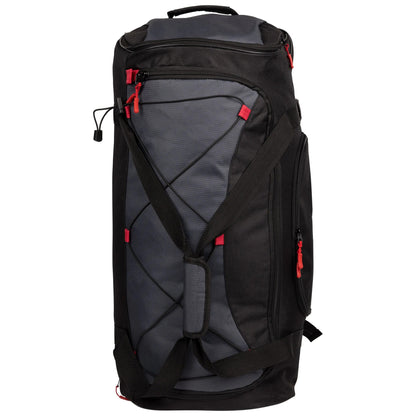 Black - Back - Trespass Fero 100L Wheeled Duffel Bag