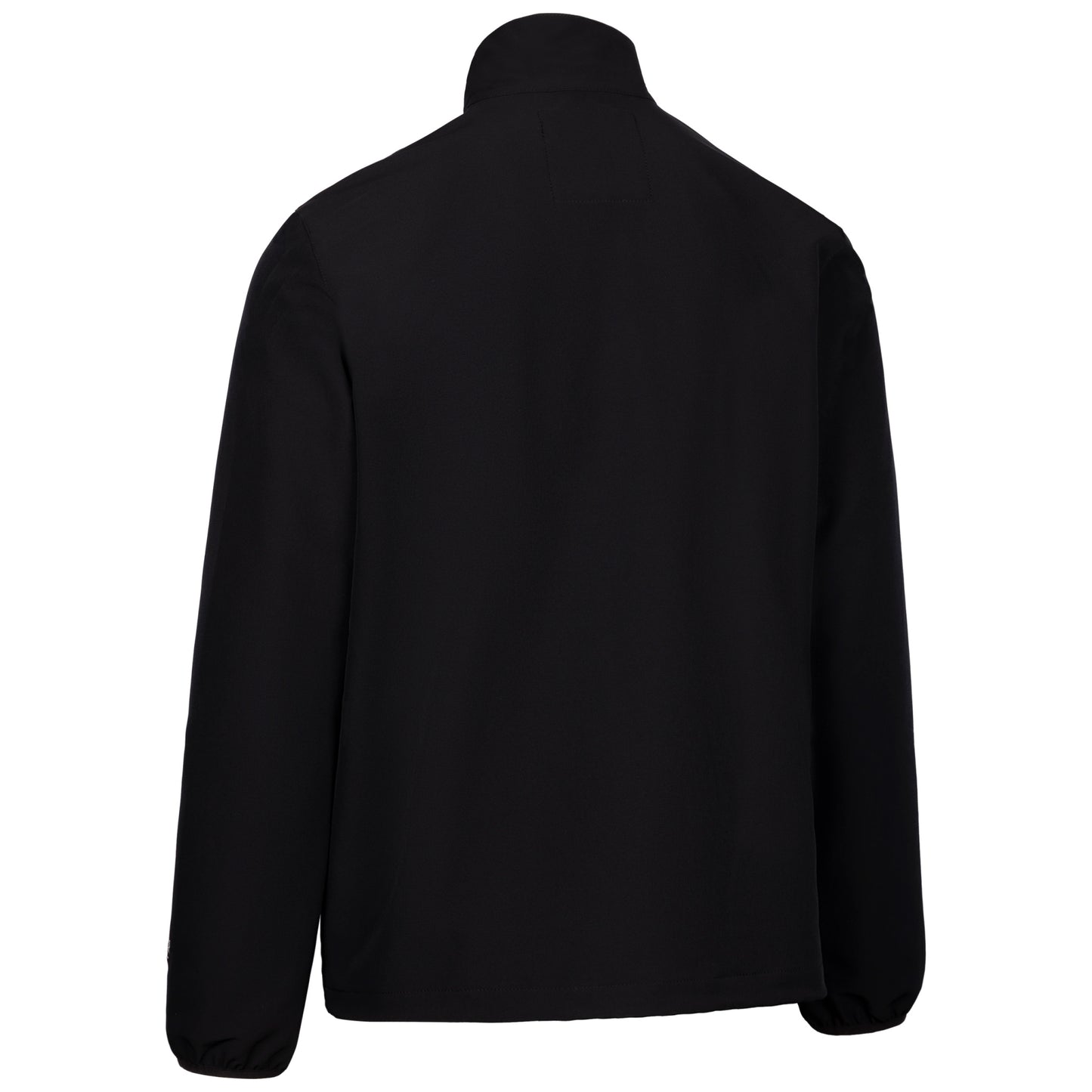 Black - Back - Trespass Mens Filmford Packaway Waterproof Jacket