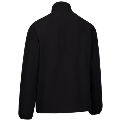 Black - Back - Trespass Mens Filmford Packaway Waterproof Jacket
