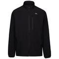 Black - Front - Trespass Mens Filmford Packaway Waterproof Jacket