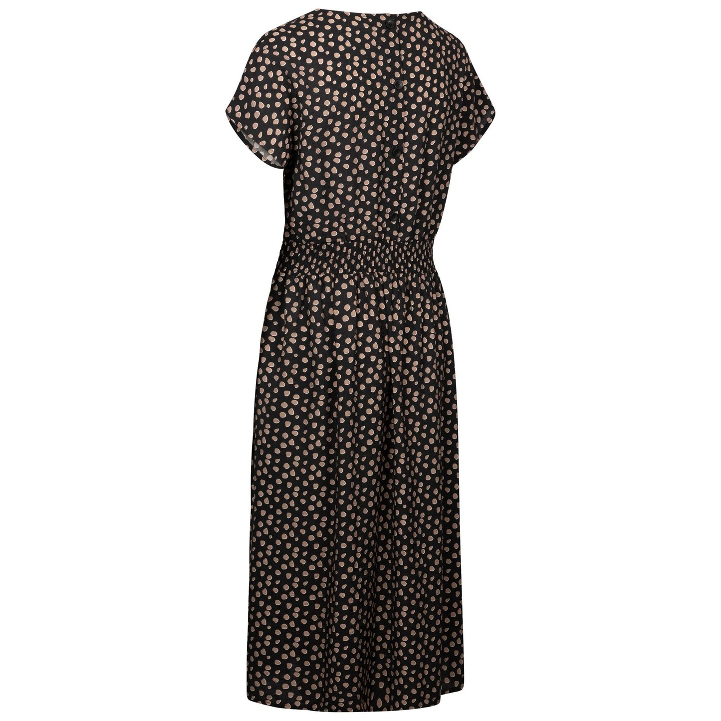 Black - Back - Trespass Womens-Ladies Susanne Casual Midi Dress