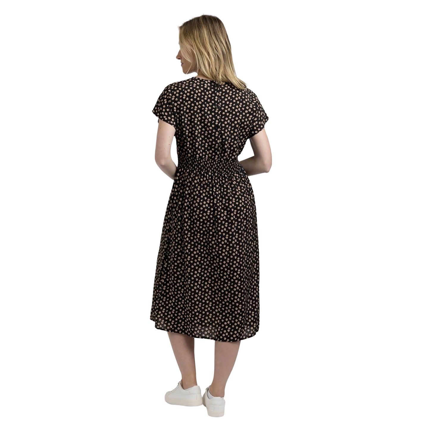 Black - Lifestyle - Trespass Womens-Ladies Susanne Casual Midi Dress