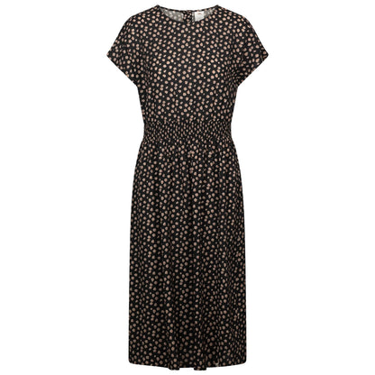 Black - Front - Trespass Womens-Ladies Susanne Casual Midi Dress