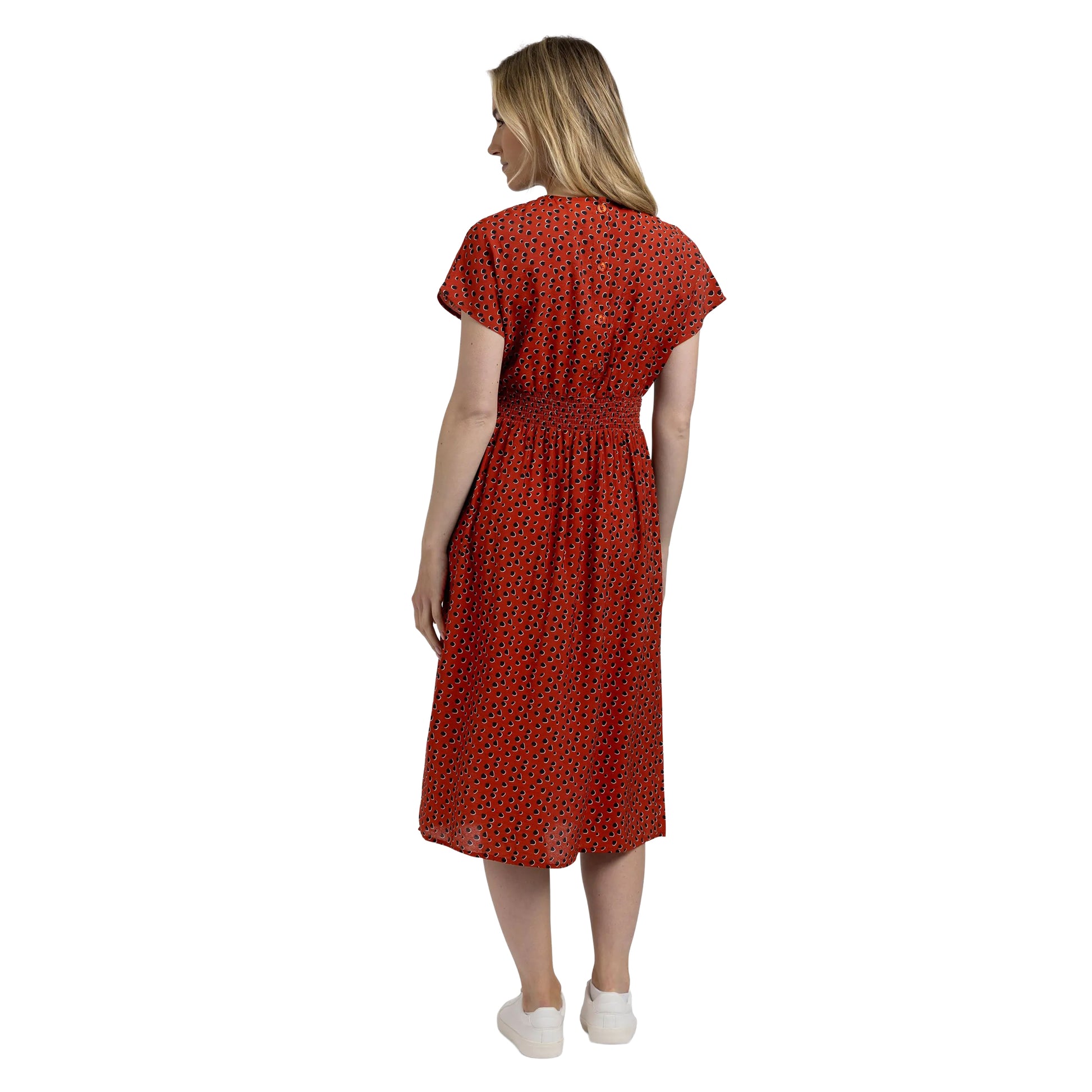 Burnt Sienna - Lifestyle - Trespass Womens-Ladies Susanne Casual Midi Dress