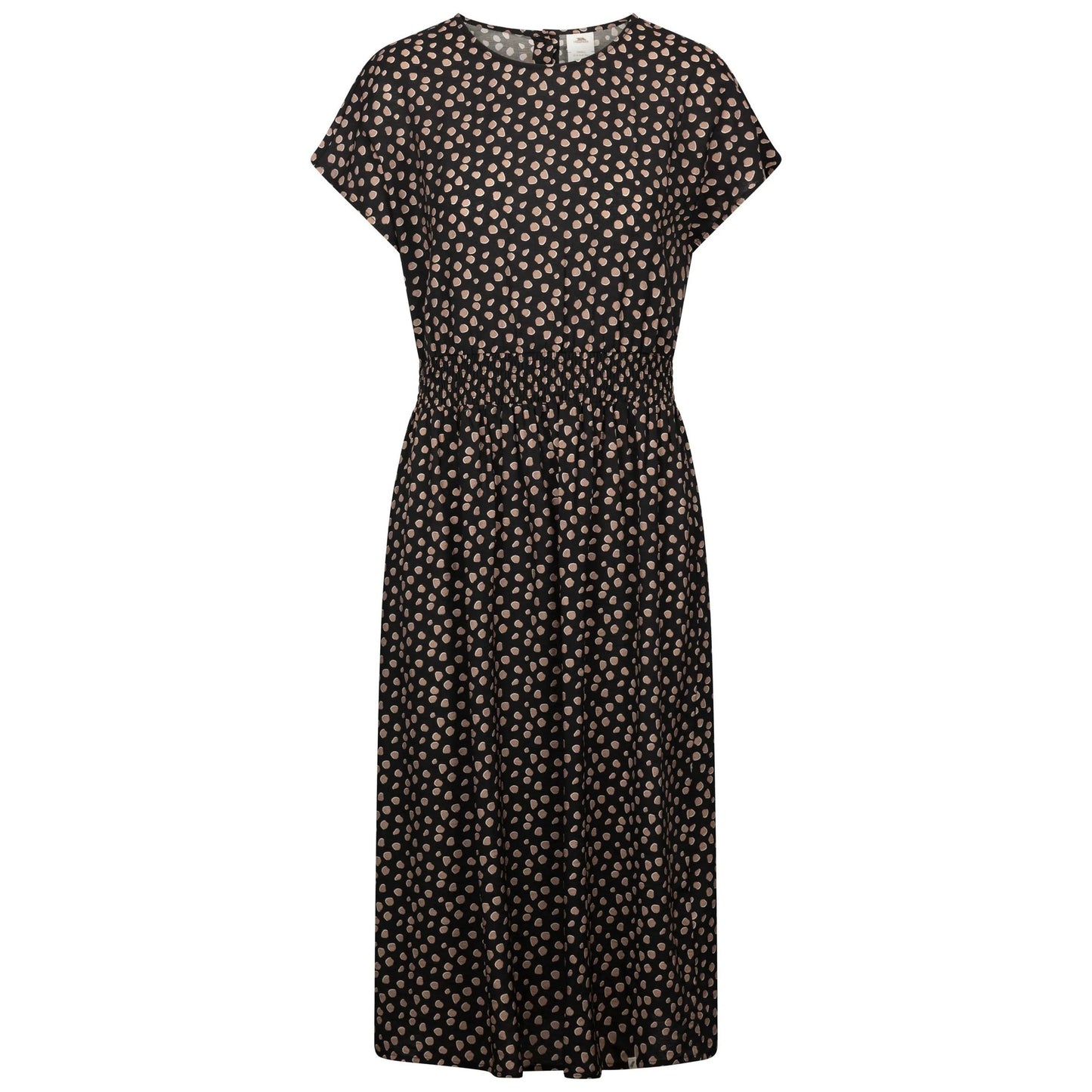 Black - Front - Trespass Womens-Ladies Susanne Casual Midi Dress