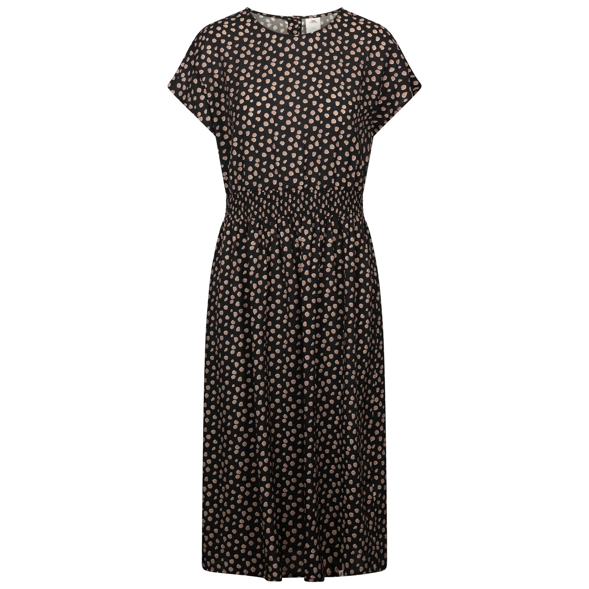 Black - Front - Trespass Womens-Ladies Susanne Casual Midi Dress