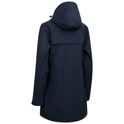 Navy Marl - Back - Trespass Womens-Ladies Aylmer Soft Shell Jacket