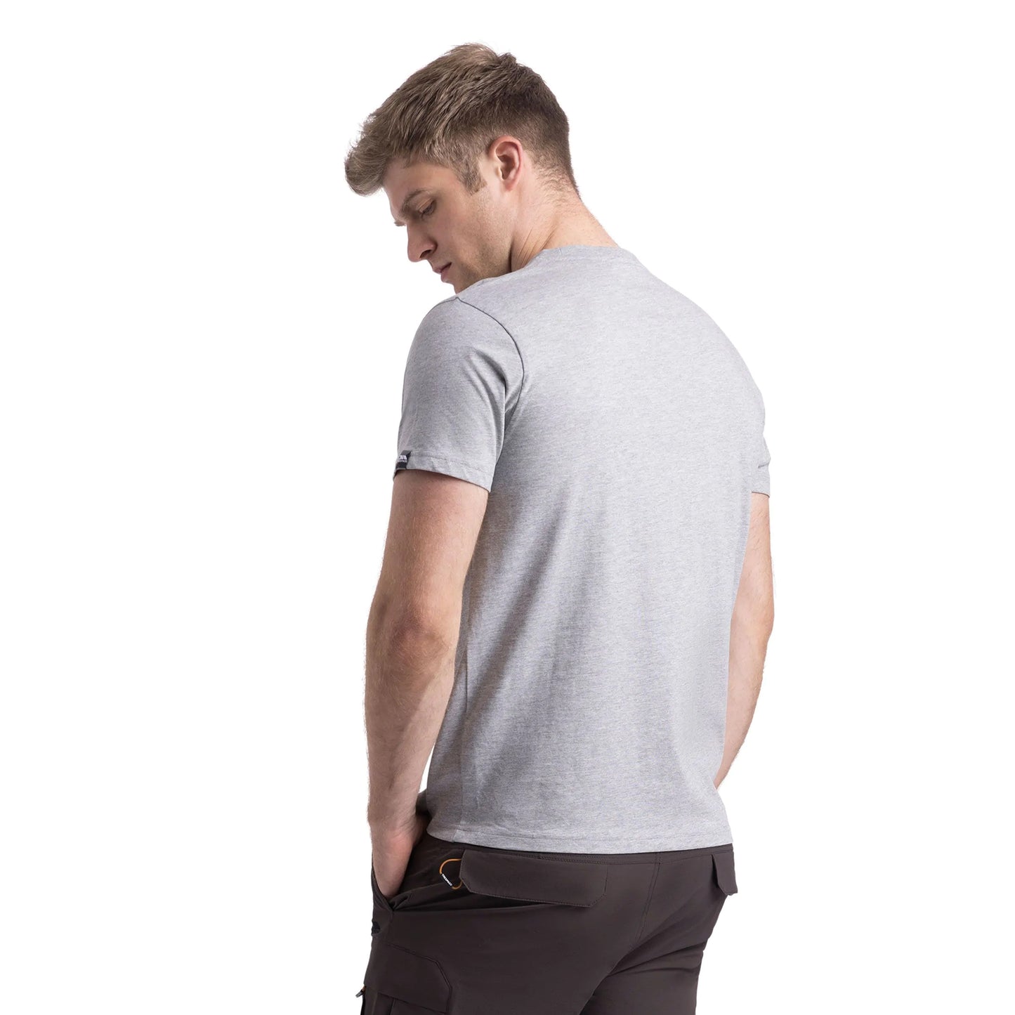 Grey Marl - Lifestyle - Trespass Mens Tokso T-Shirt