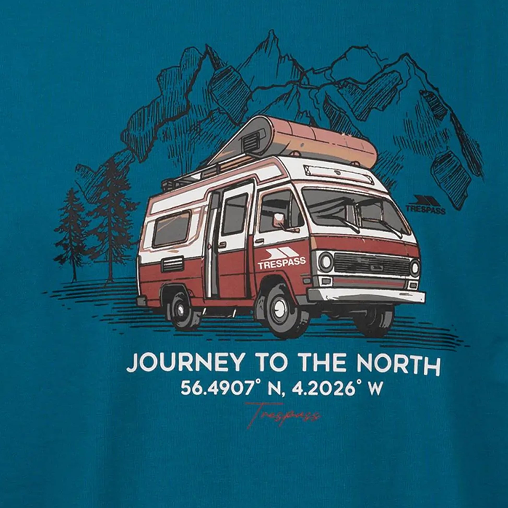 Bondi Blue - Lifestyle - Trespass Mens Tokso T-Shirt