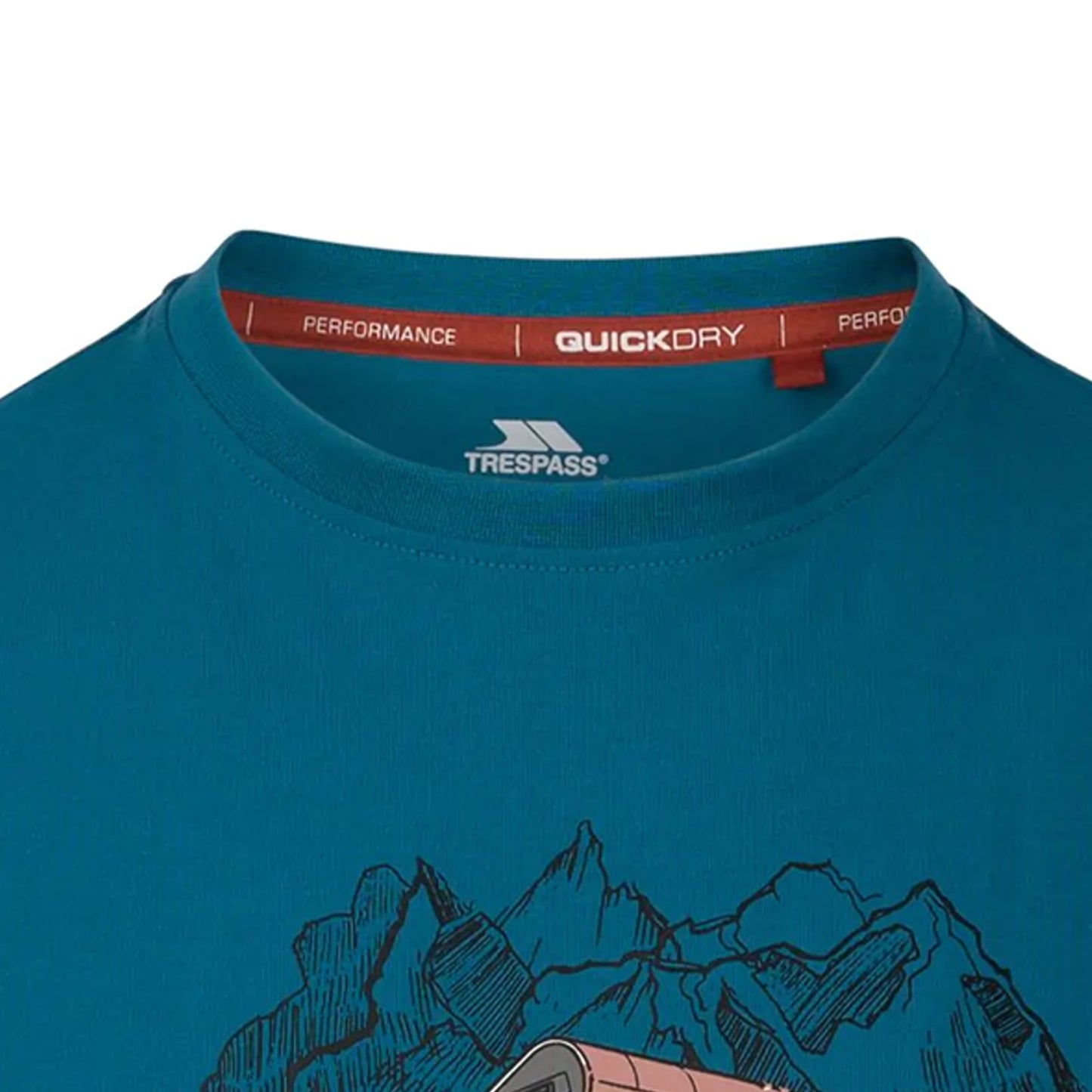 Bondi Blue - Pack Shot - Trespass Mens Tokso T-Shirt