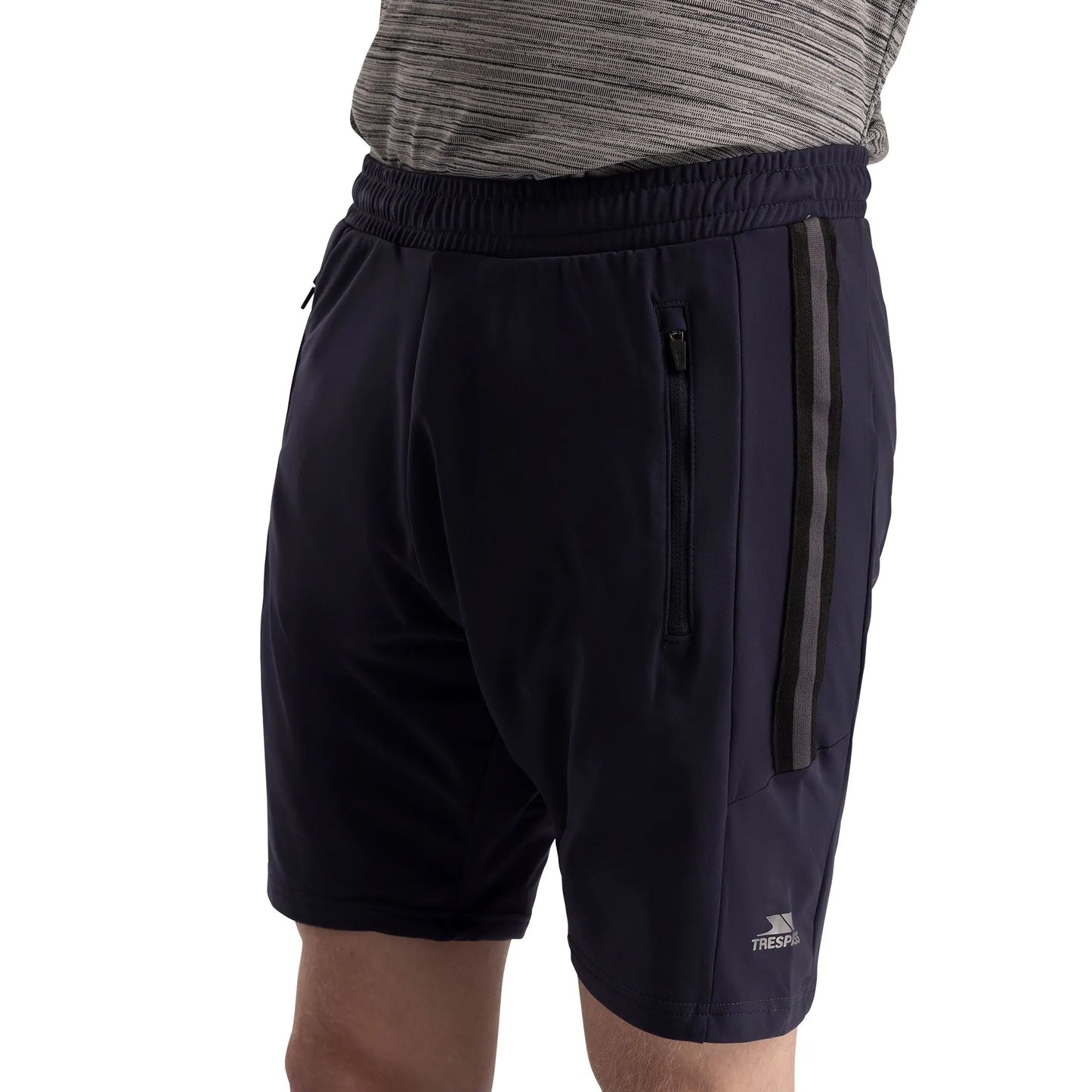 Dark Flint - Pack Shot - Trespass Mens Gatga Active Shorts