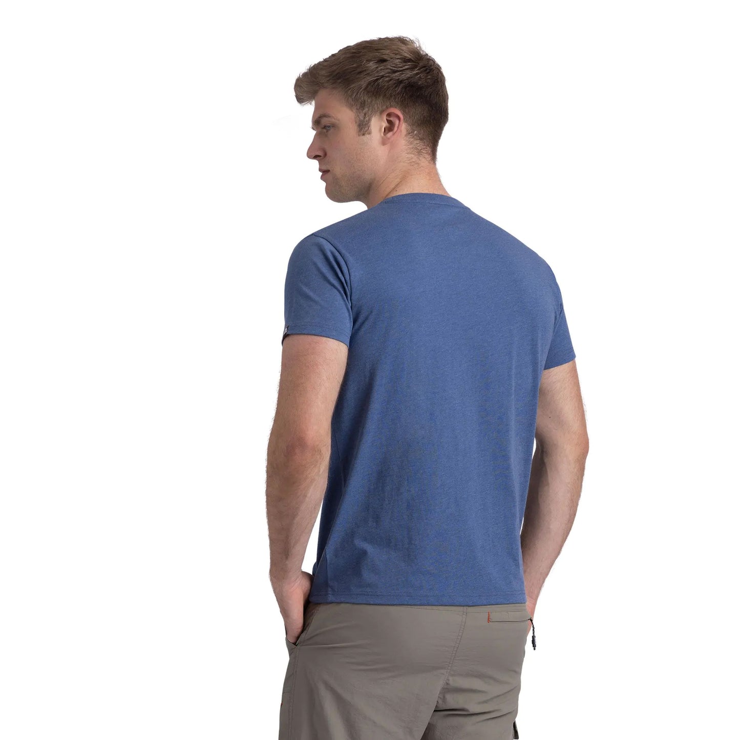 Indigo Tone Marl - Lifestyle - Trespass Mens Kooten T-Shirt