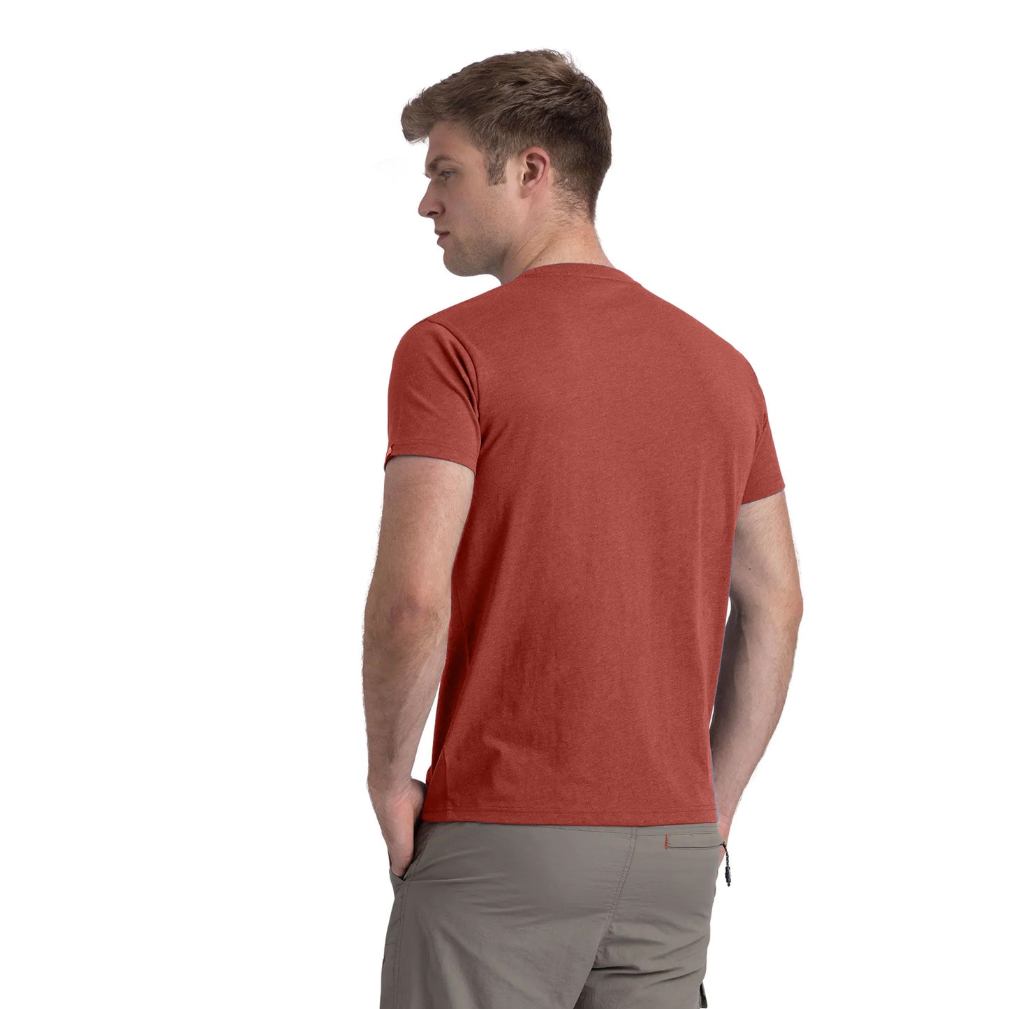 Burnt Sienna Marl - Lifestyle - Trespass Mens Kooten T-Shirt