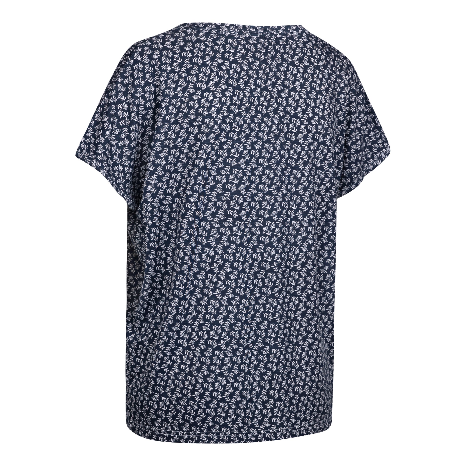 Navy - Back - Trespass Womens-Ladies Morgana T-Shirt