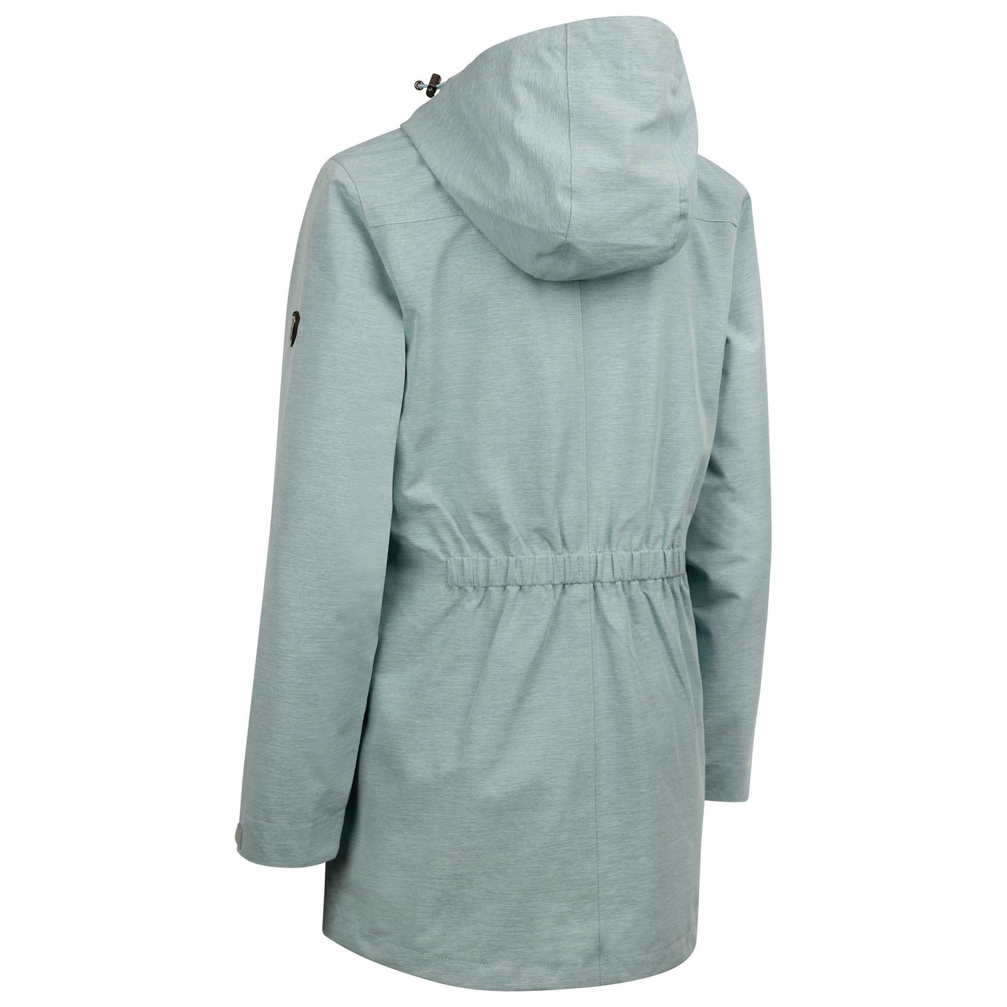 Dark Seafoam Marl - Back - Trespass Womens-Ladies Crystals Waterproof Jacket