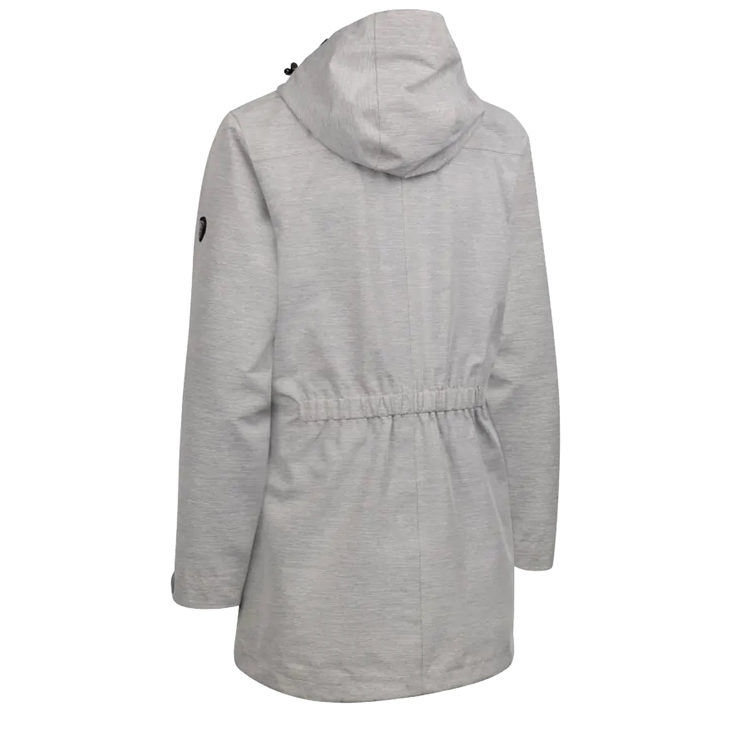 Platinum Marl - Back - Trespass Womens-Ladies Crystals Waterproof Jacket