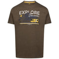 Marshland Marl - Front - Trespass Mens Thelon Printed Casual T-Shirt