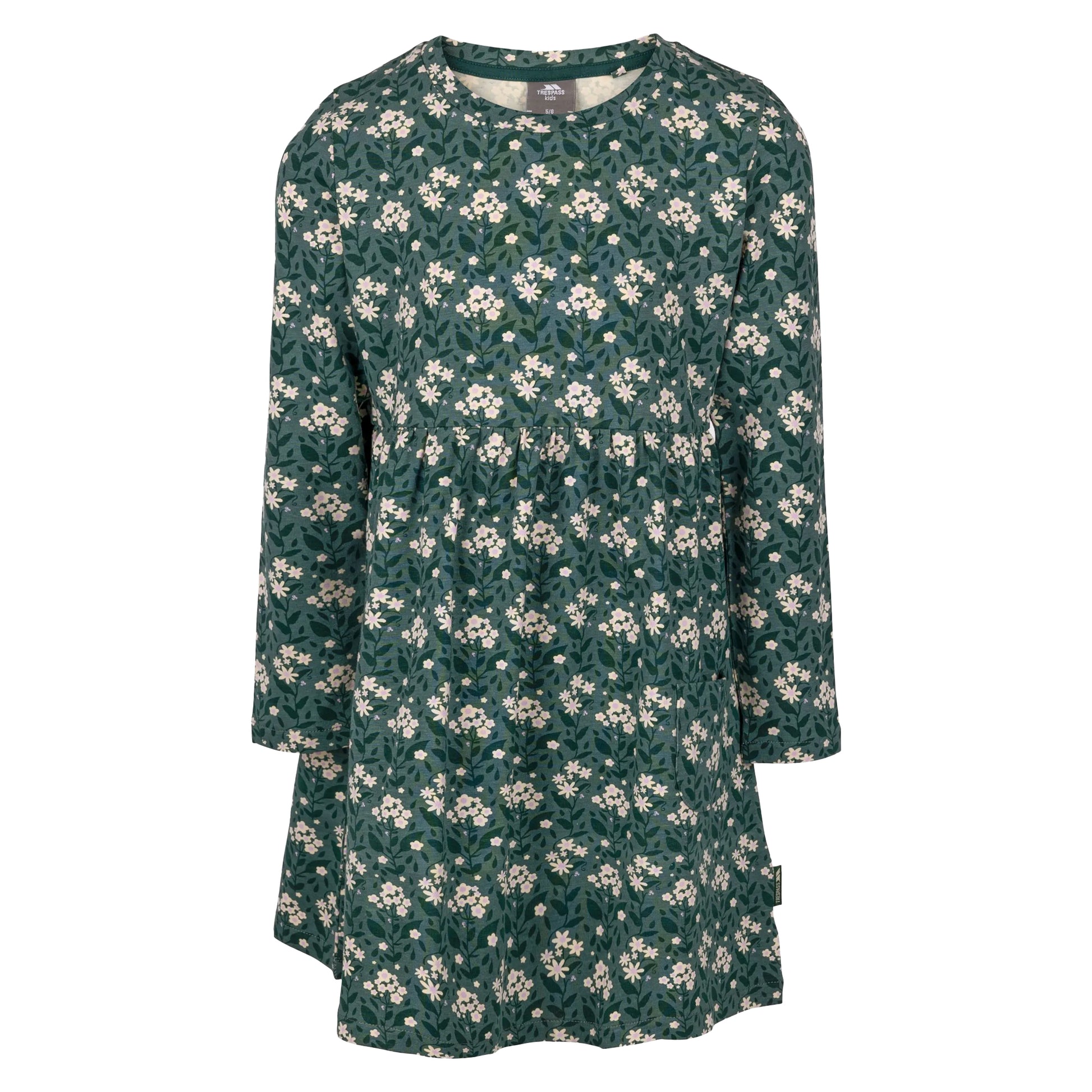 Multicoloured - Front - Trespass Girls Morra Umbrella Dress
