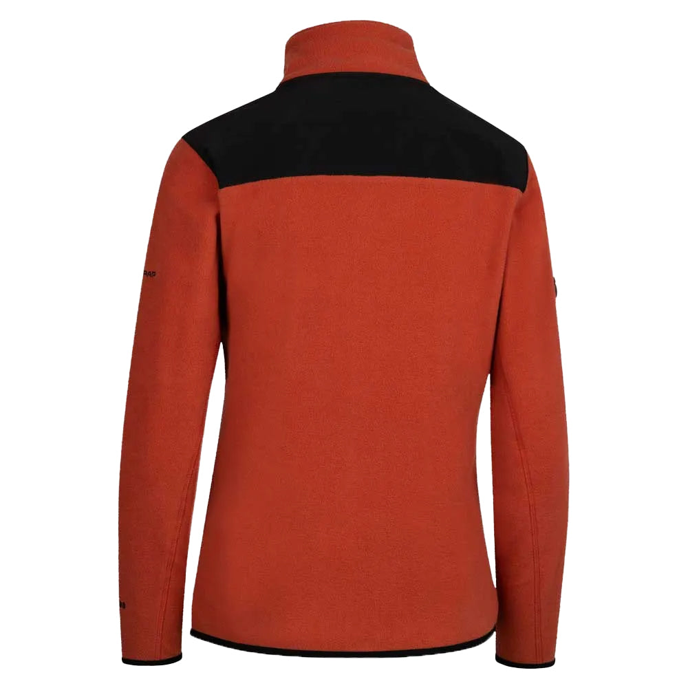 Burnt Sienna - Back - Trespass Womens-Ladies Arcade AT100 Contrast Fleece Jacket